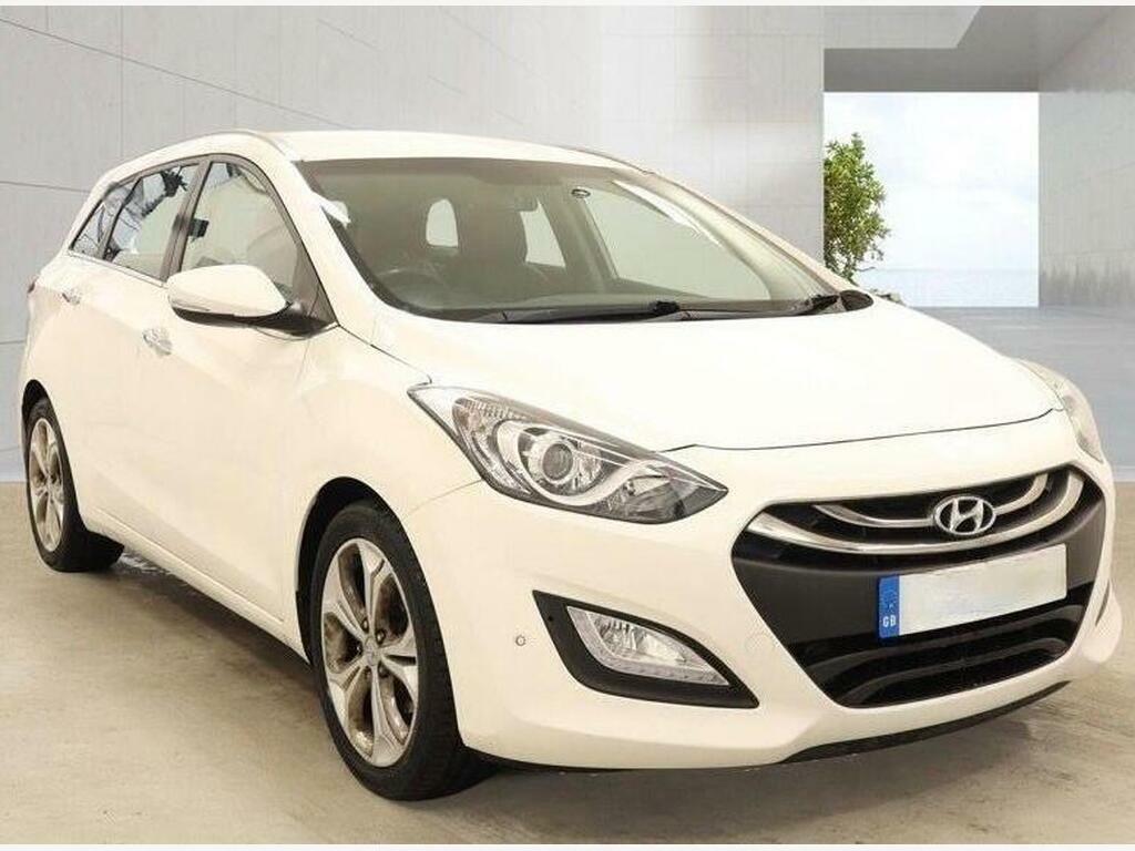 Hyundai I30 1.6 Crdi Premium Tourer Euro 5 White #5