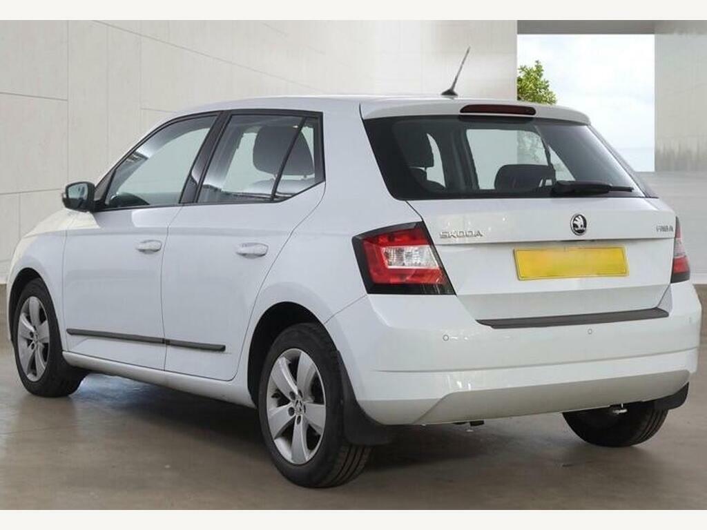 Skoda Fabia 1.4 Tdi Se Dsg Euro 6 S S White #4