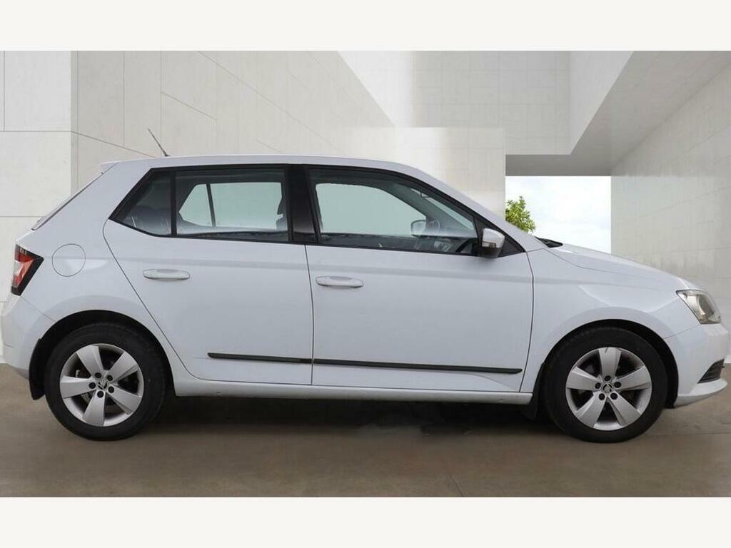 Skoda Fabia 1.4 Tdi Se Dsg Euro 6 S S White #6