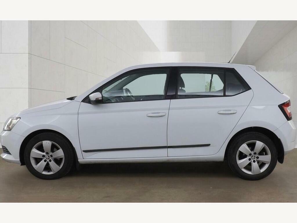 Skoda Fabia 1.4 Tdi Se Dsg Euro 6 S S White #5