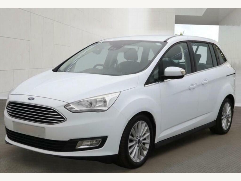 Ford Grand C-Max 1.5 Tdci Titanium Powershift Euro 6 S S White #4