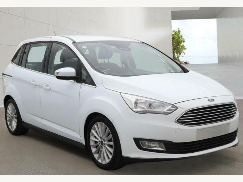 Ford Grand C-Max 1.5 Tdci Titanium Powershift Euro 6 S S White