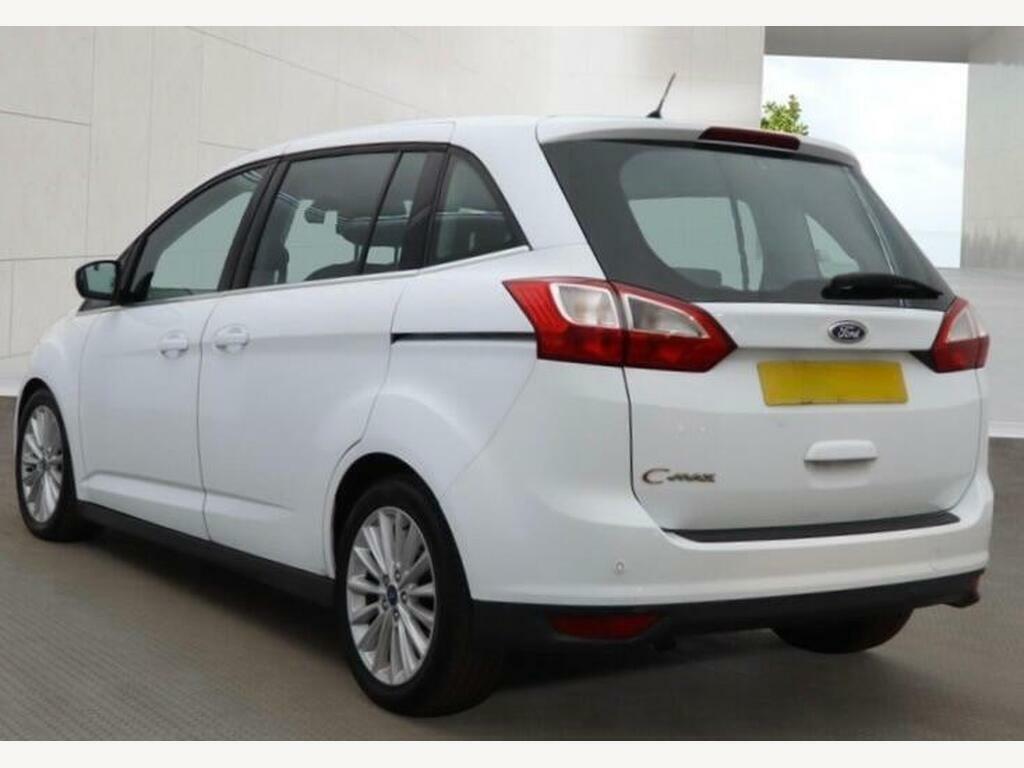 Ford Grand C-Max 1.5 Tdci Titanium Powershift Euro 6 S S White #5