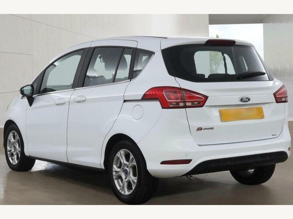 Ford B-Max 1.6 Zetec Mpv White #4