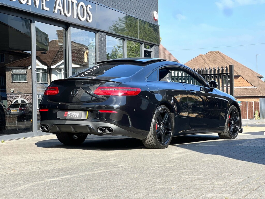 Mercedes-Benz E Class Amg Line Premium Coupe Bodykit Pan Roof Di SL67LJC Black #2