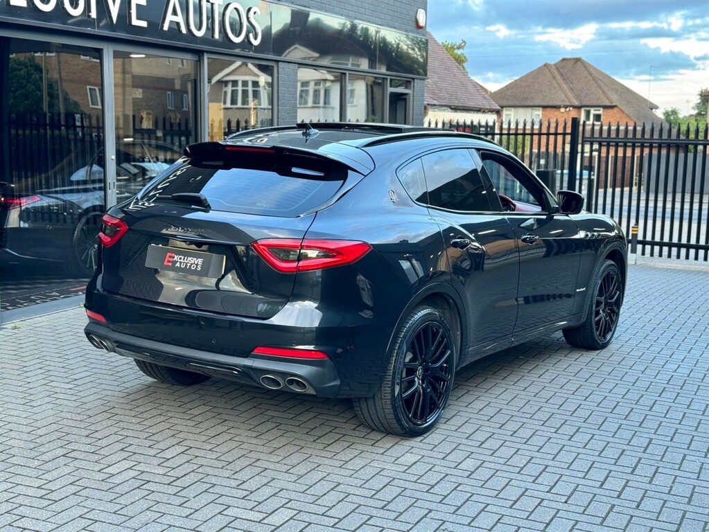 Maserati Levante V6 Gransport Nerissimo Suv Red Leather Bodykit Black #3
