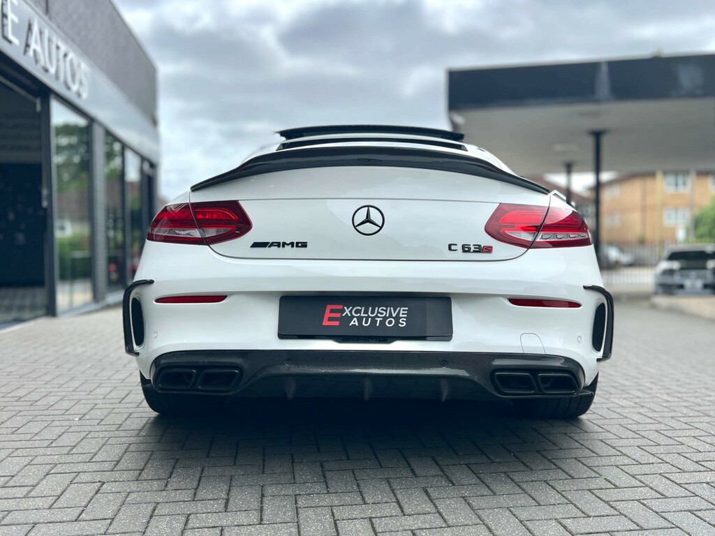 Mercedes-Benz C Class V8 Biturbo Amg S Premium Carbon Bodykit Pan White #5