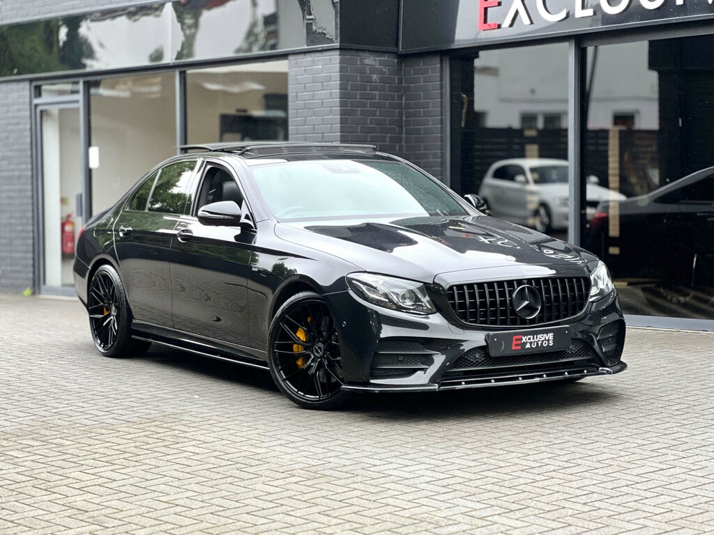 Mercedes-Benz E Class Biturbo Gpf Mhev Eq Boost Bodykit Pan Roof S DK19RZU Black #6