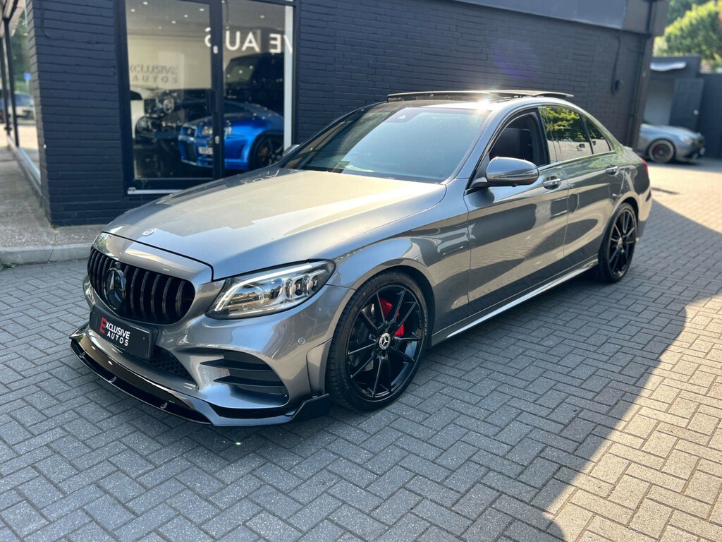 Mercedes-Benz C Class Amg Line Premium Plus C63 Bodykit Saloon Die CN68VYM Grey #6