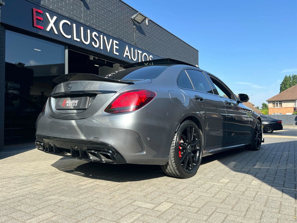 Mercedes-Benz C Class Amg Line Premium Plus C63 Bodykit Saloon Die CN68VYM Grey #3