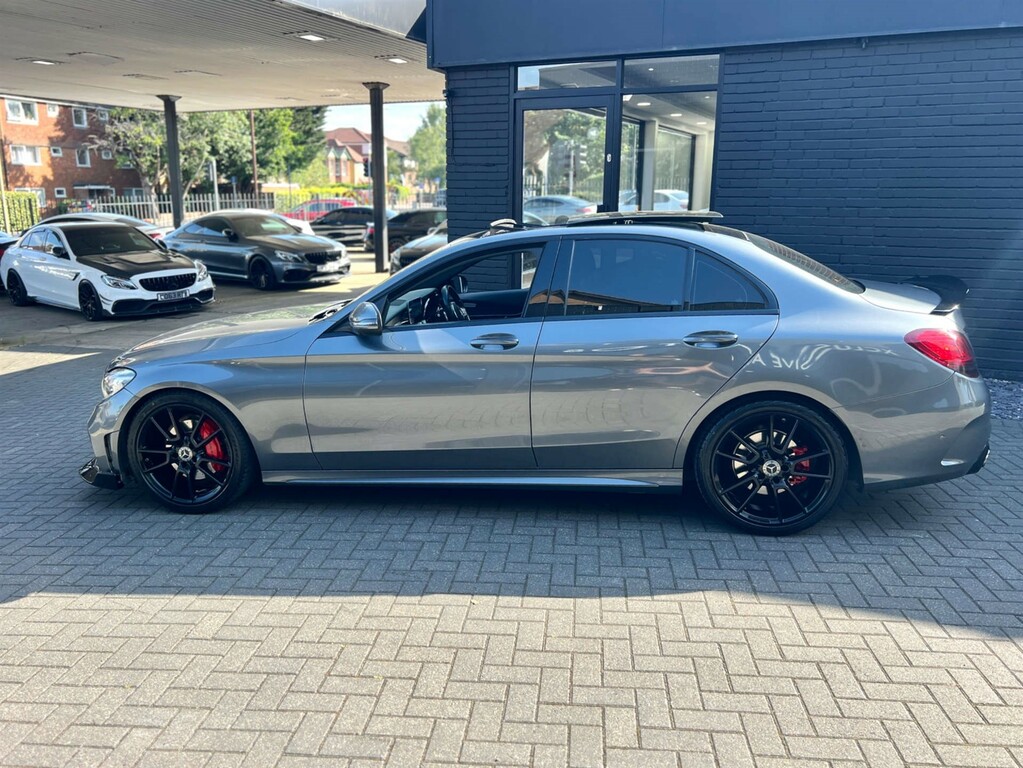 Mercedes-Benz C Class Amg Line Premium Plus C63 Bodykit Saloon Die CN68VYM Grey #4