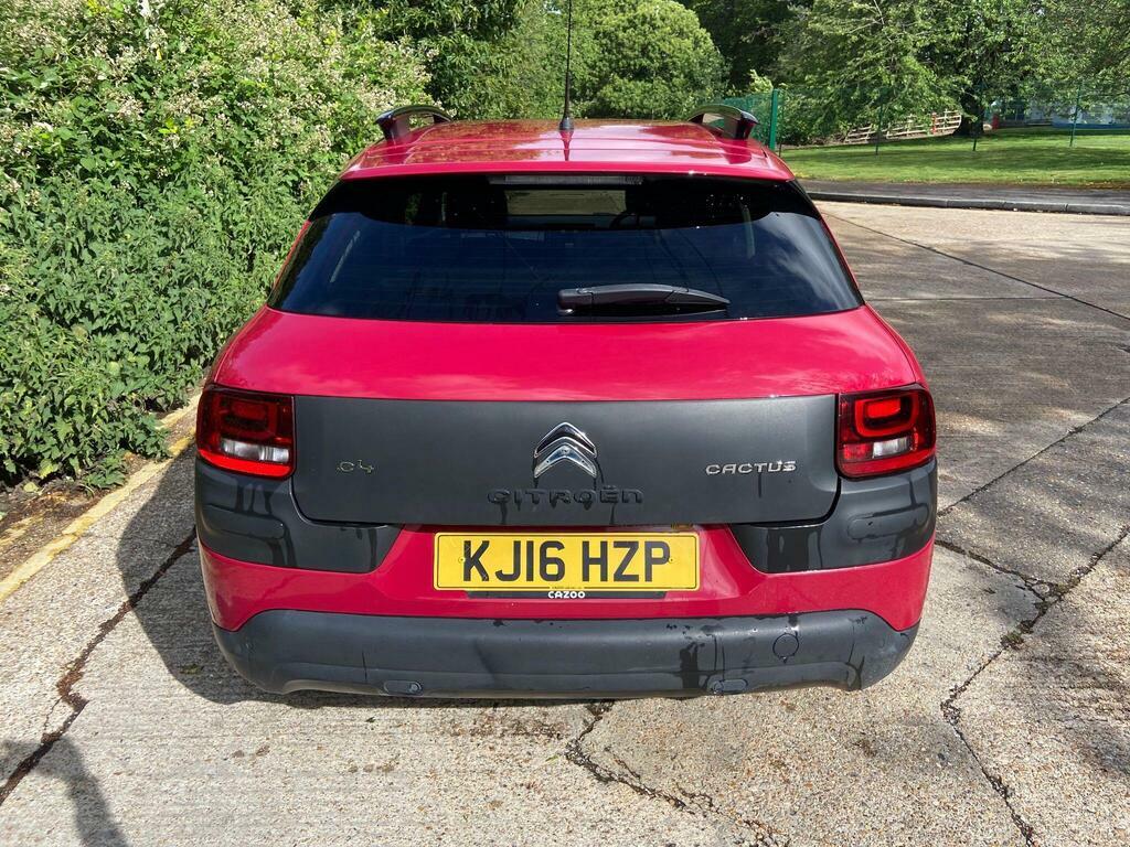 Citroen C4 Cactus 1.6 Bluehdi Flair Euro 6 Red #5