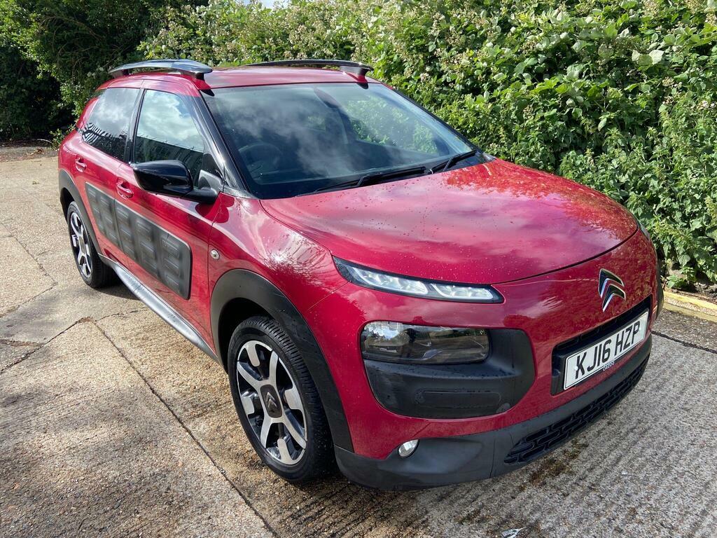 Citroen C4 Cactus 1.6 Bluehdi Flair Euro 6 Red #2