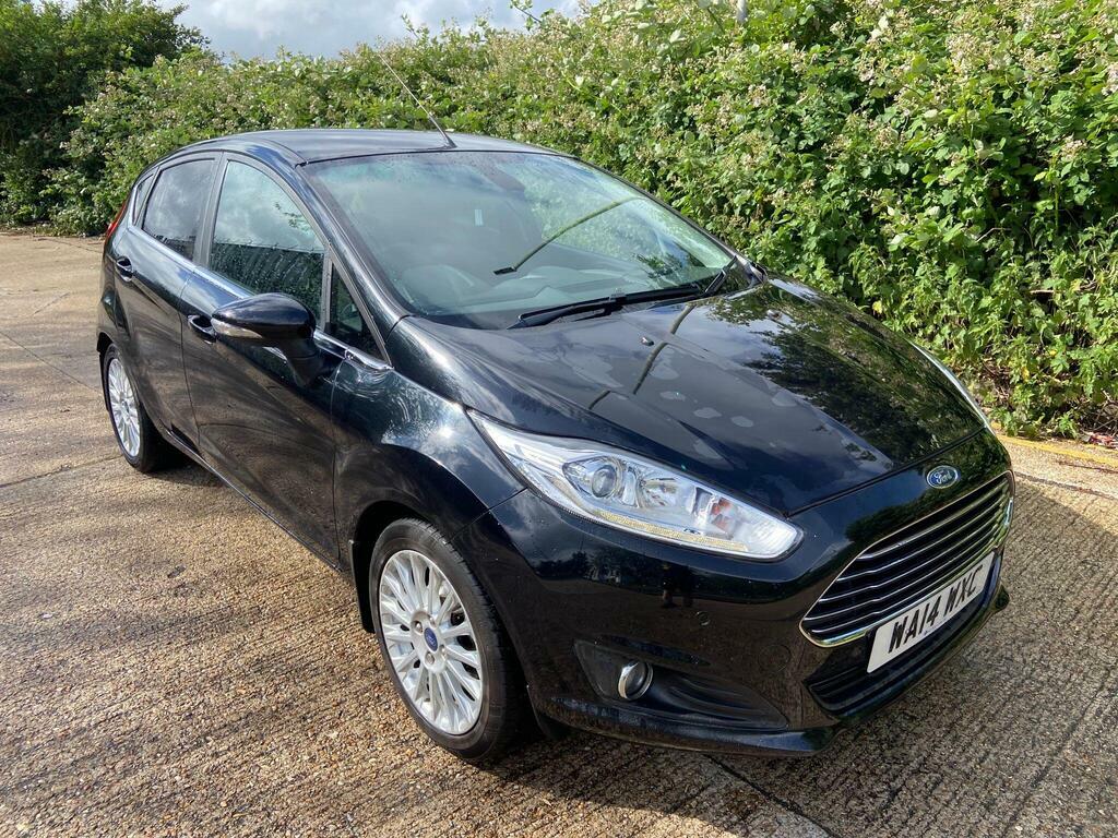 Ford Fiesta 1.0T Ecoboost Titanium Euro 5 S S WA14WXC Black #2