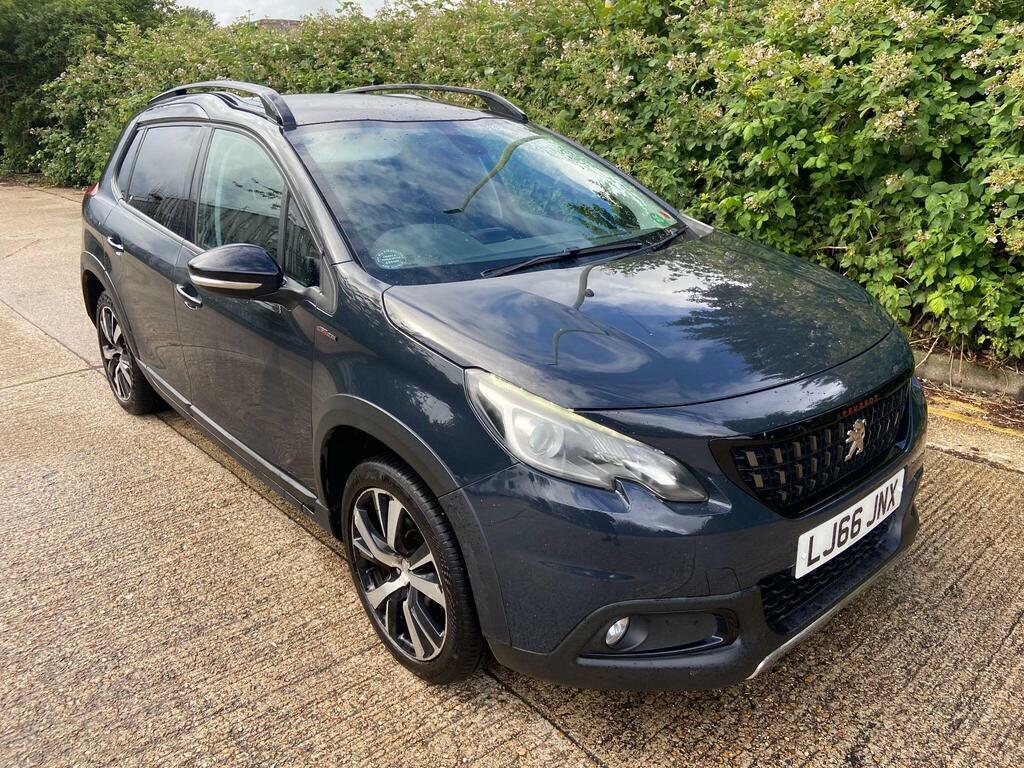 Peugeot 2008 1.2 Puretech Gt Line Eat Euro 6 S S LJ66JNX Blue #2