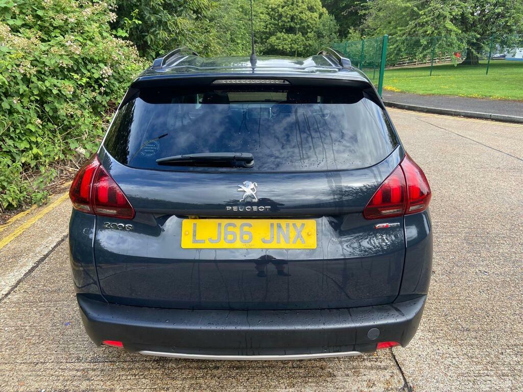 Peugeot 2008 1.2 Puretech Gt Line Eat Euro 6 S S LJ66JNX Blue #6