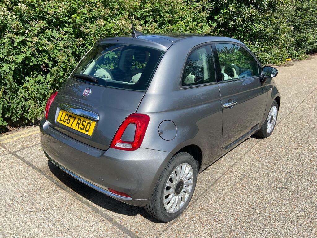 Fiat 500 1.2 Lounge Euro 6 S S Grey #6