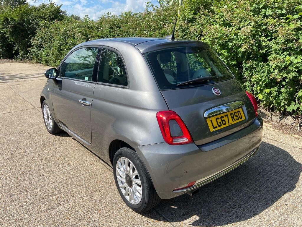 Fiat 500 500 Lounge Red #10