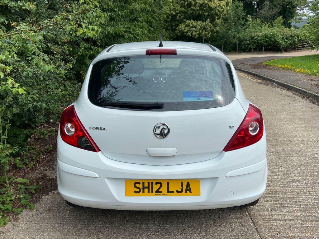 Vauxhall Corsa 1.2I Ecoflex 16V Se Euro 5 S S White #5