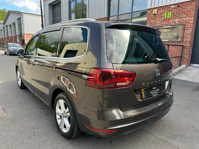 Seat Alhambra 2017 2.0 Tdi Ecomotive Xcellence Euro 6 Ss Brown #4