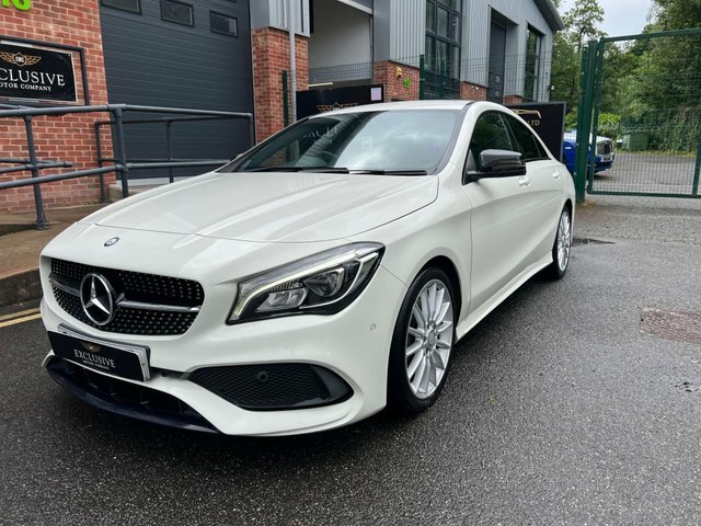 Mercedes-Benz CLA Class 2016 2.1 Cla220d Amg Line Coupe 7G-dct 4Matic Euro White #3