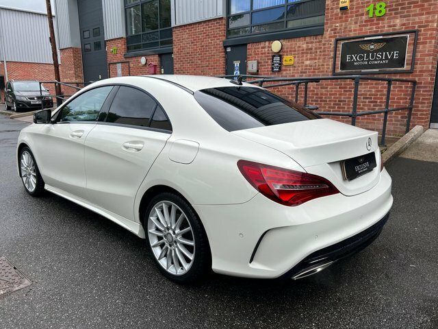 Mercedes-Benz CLA Class 2016 2.1 Cla220d Amg Line Coupe 7G-dct 4Matic Euro White #4