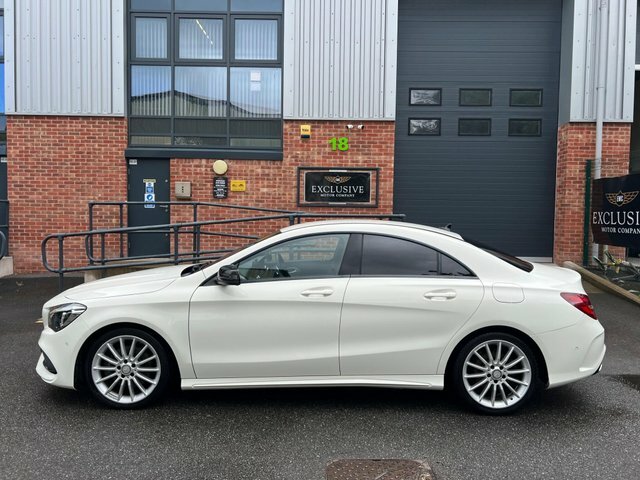 Mercedes-Benz CLA Class 2016 2.1 Cla220d Amg Line Coupe 7G-dct 4Matic Euro White #6