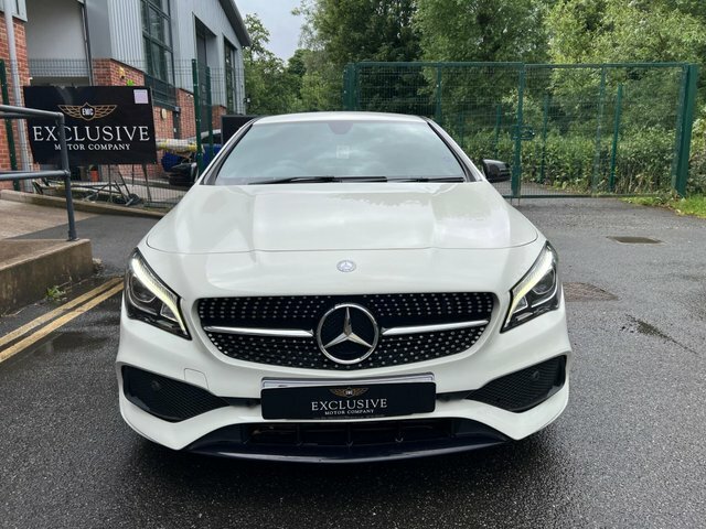 Mercedes-Benz CLA Class 2016 2.1 Cla220d Amg Line Coupe 7G-dct 4Matic Euro White #2