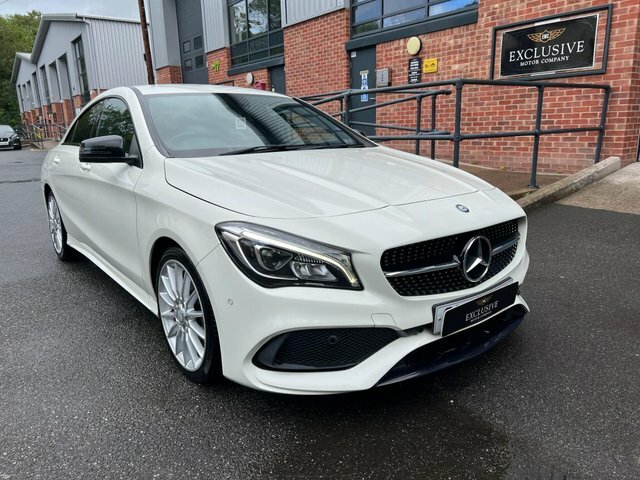 Mercedes-Benz CLA Class 2016 2.1 Cla220d Amg Line Coupe 7G-dct 4Matic Euro White