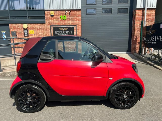 Smart Fortwo Cabrio 2017 1.0 Prime Sport Cabriolet Twinamic Euro 6 S Black #3