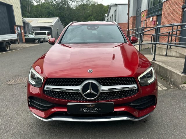 Mercedes-Benz GLC Class 2020 2.0 Glc220d Amg Line Premium G-tronic 4Mat Red #4