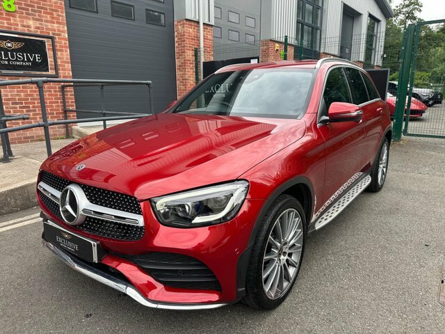 Mercedes-Benz GLC Class 2020 2.0 Glc220d Amg Line Premium G-tronic 4Mat Red #5