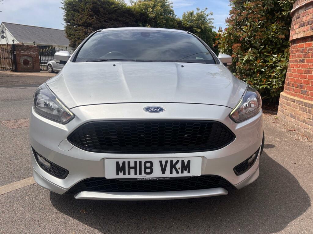 Ford Focus 1.5 Tdci St-line X Euro 6 Ss MH18VKM Silver #2