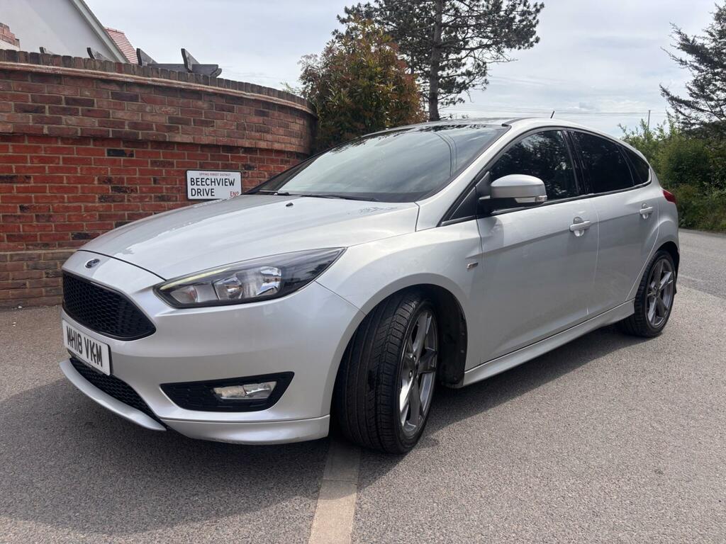 Ford Focus St-line X Silver #2