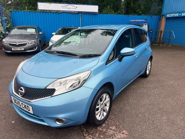 Nissan Note 1.2 12V Acenta Premium Euro 5 Ss Blue #4