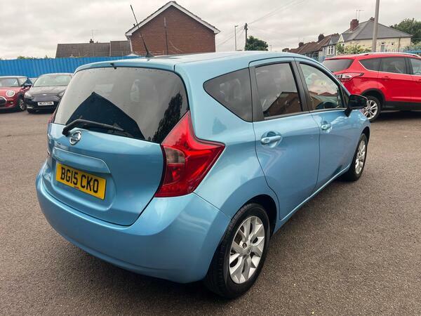 Nissan Note 1.2 12V Acenta Premium Euro 5 Ss Blue #3