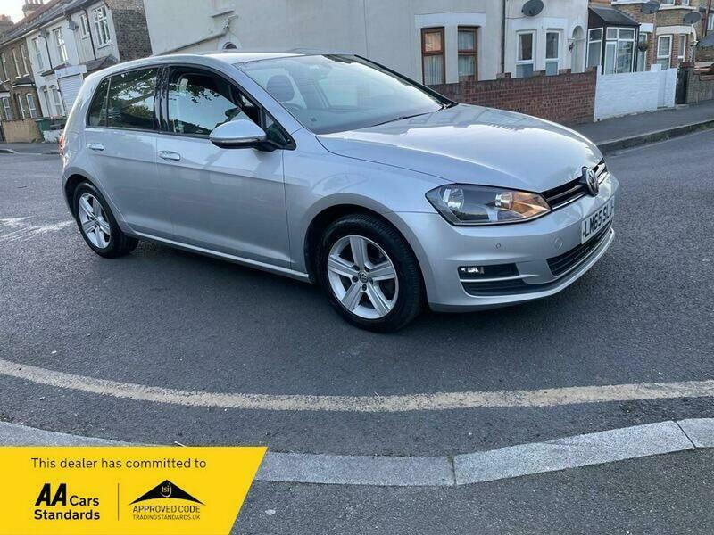 Volkswagen Golf 1.6 Tdi Bluemotion Tech LM65SLU Silver #2