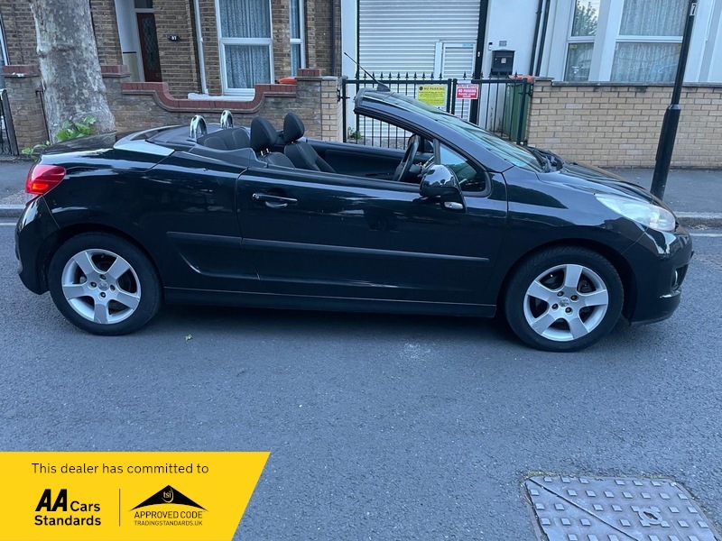Peugeot 207 1.6 Vti Sport Convertible Black #4