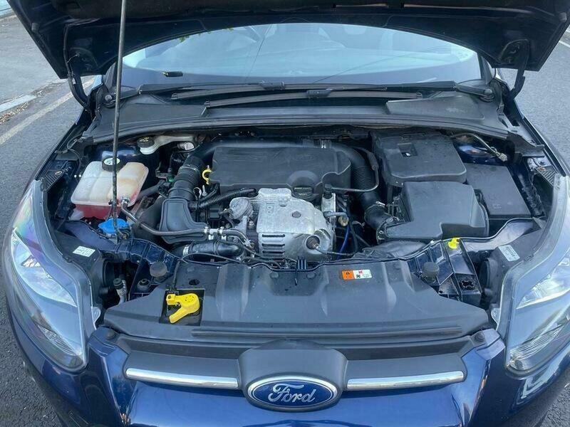 Ford Focus 1.0T Ecoboost Zetec Hatchback YG63NLY Blue #5