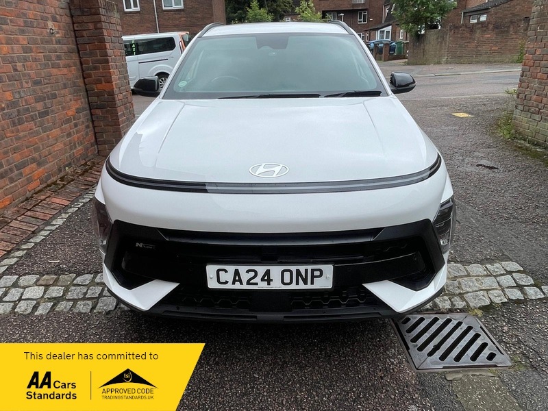 Hyundai Kona 1.6 H-gdi N Line CA24ONP White #3