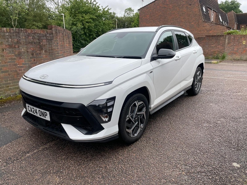 Hyundai Kona 1.6 H-gdi N Line CA24ONP White #2