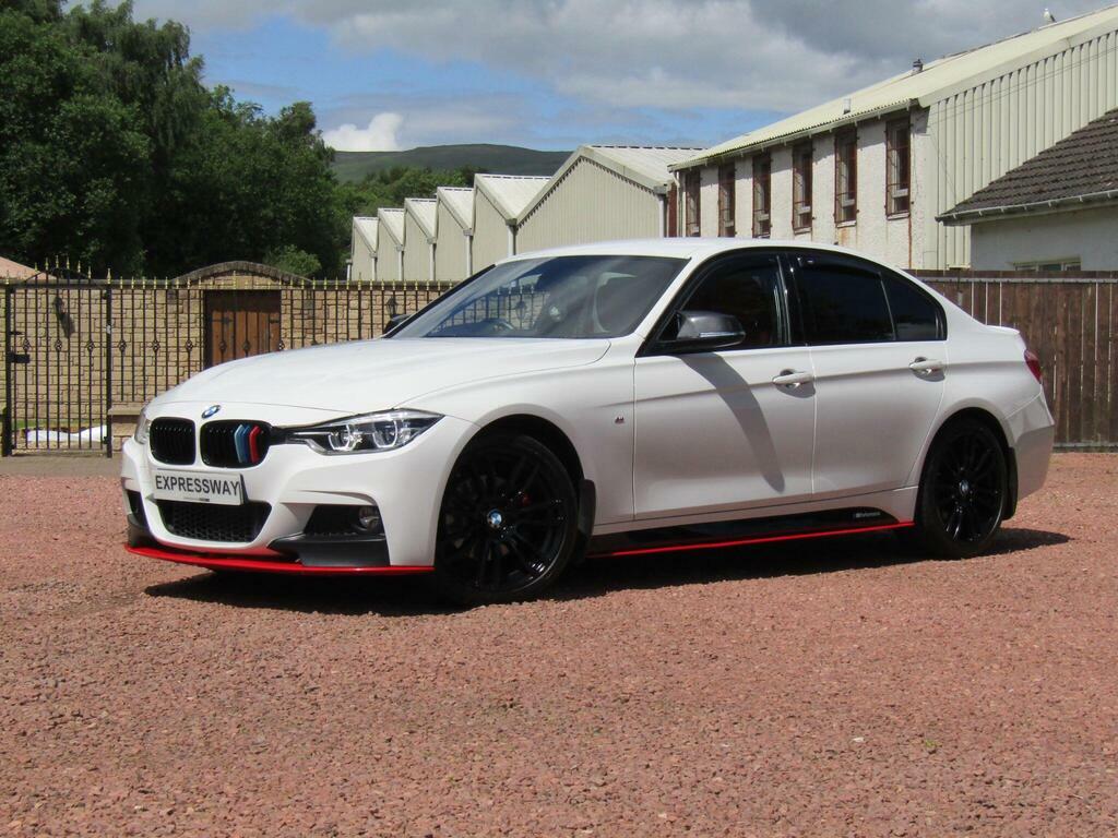 BMW 3 Series 2.0 320D M Sport Euro 6 S S White #4