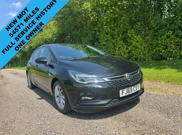 Vauxhall Astra 1.6 Cdti Ecotec Blueinjection Design Hatchback Black