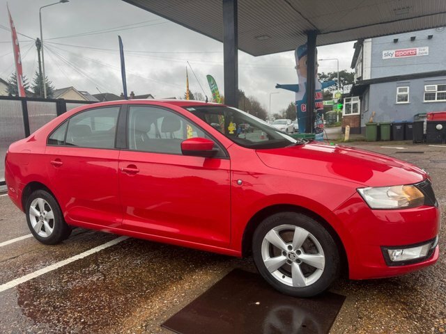 Skoda Rapid Se Tech Red #13