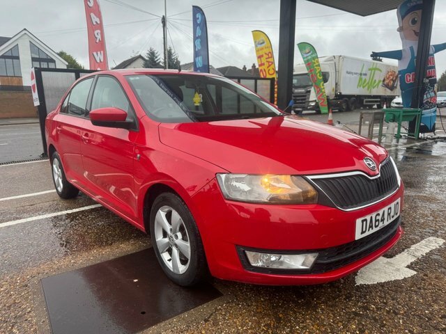 Skoda Rapid Se Tech Red #17