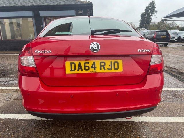 Skoda Rapid 1.6 Tdi Se Hatchback Dsg Euro 5 90 Ps Red #6
