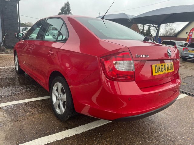 Skoda Rapid Se Tech Red #7