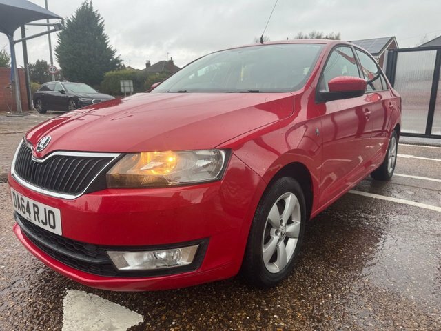 Skoda Rapid 1.6 Tdi Se Hatchback Dsg Euro 5 90 Ps Red #2