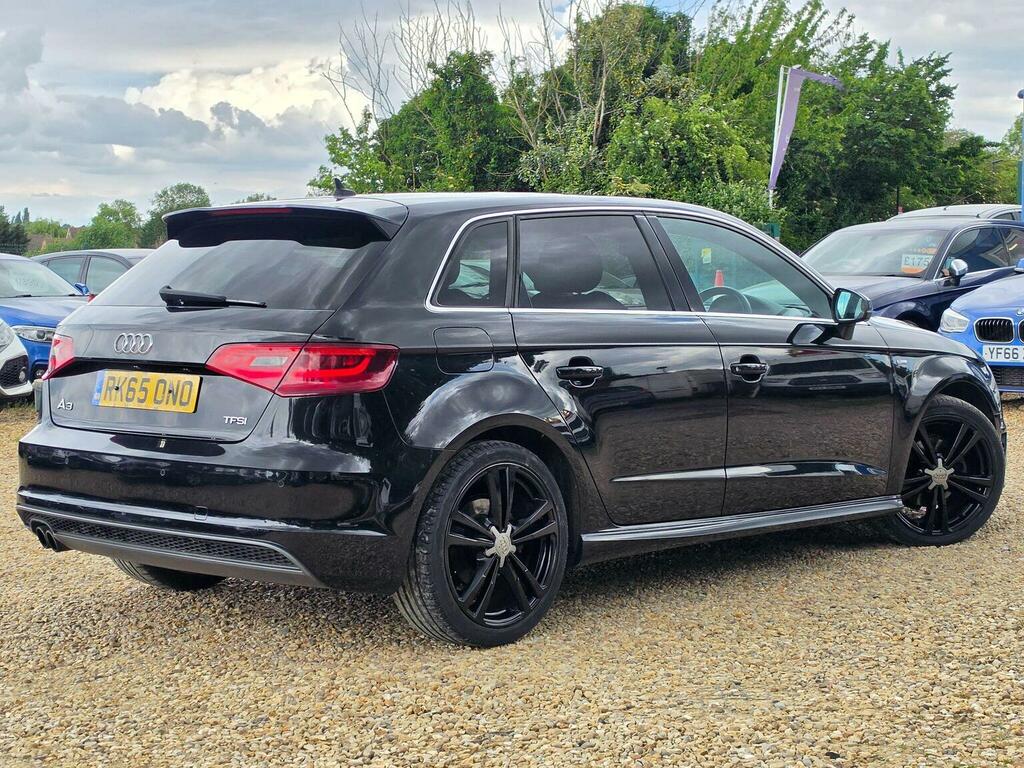 Audi A3 Hatchback 1.4 Tfsi Cod S Line Sportback Euro 6 S RK65ONO Black #3