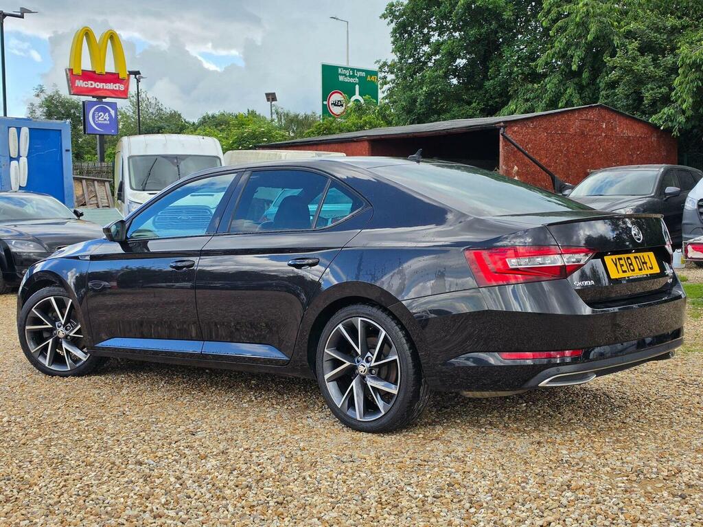 Skoda Superb Hatchback 2.0 Tdi Sportline Dsg 4Wd Euro 6 Ss 5 Black #4